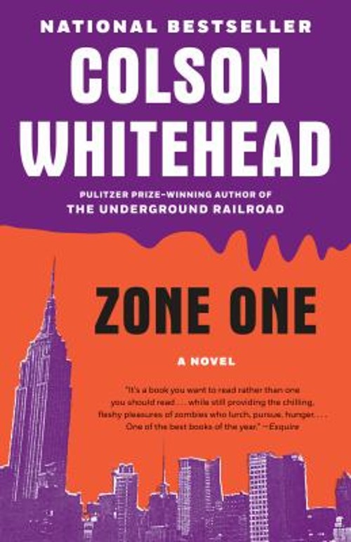 Zone One : A Novel Hardcover Colson Whitehead