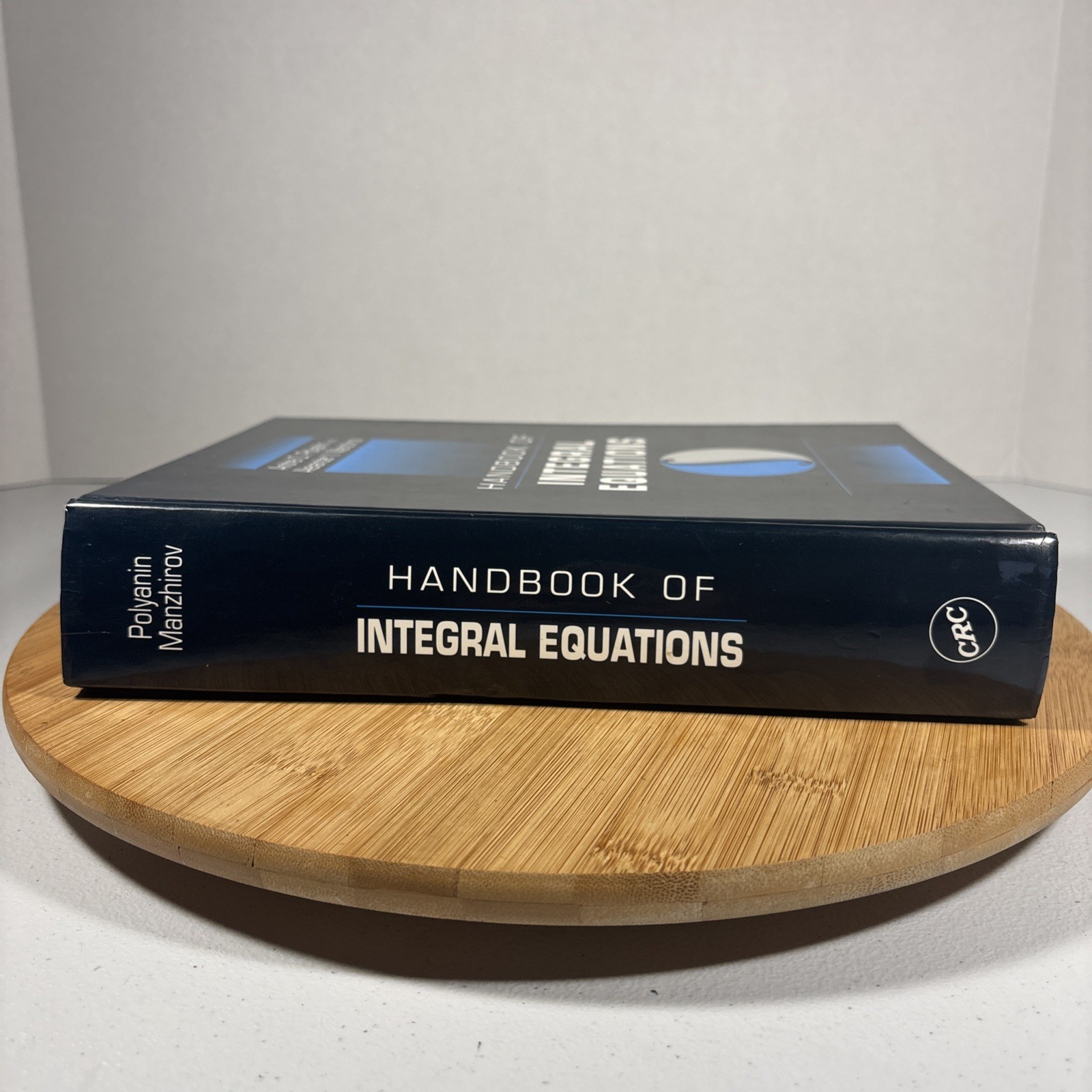 USED Handbook Of Integral Equations Andrei D. Polyanin & Alexander Manzhirov CRC