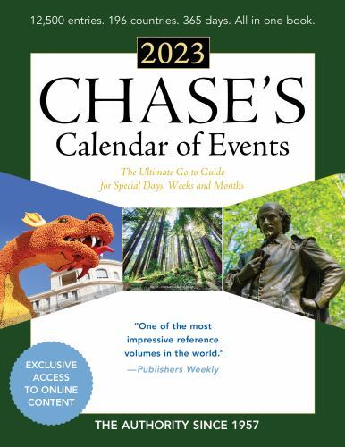 Chase’s Calendar of Events 2023: Th- 9781636710686, paperback, Editors of Chases
