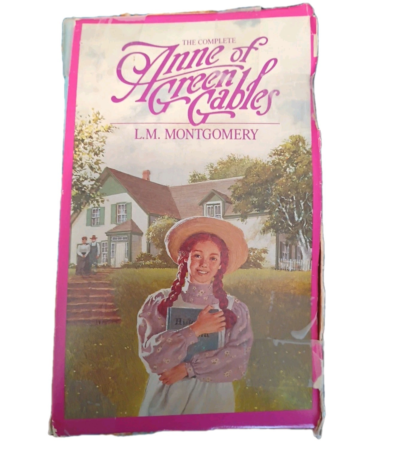 Anne of Green Gables Book Set 1-8 Paperback L.M. Montgomery Gift Box Ed