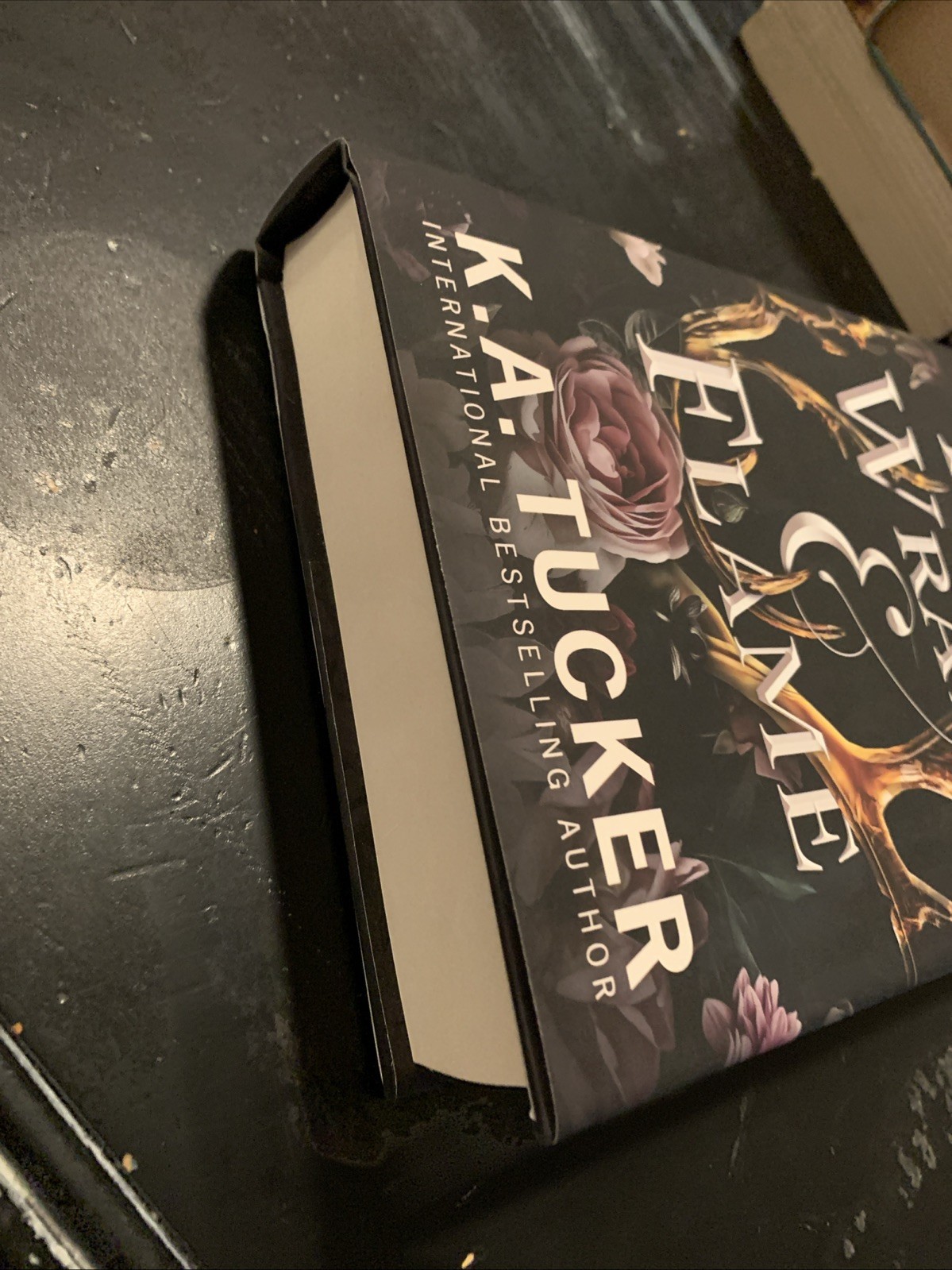 Fate of Wrath and Flame by K. A. Tucker (2023, Hardcover) Hand Signed