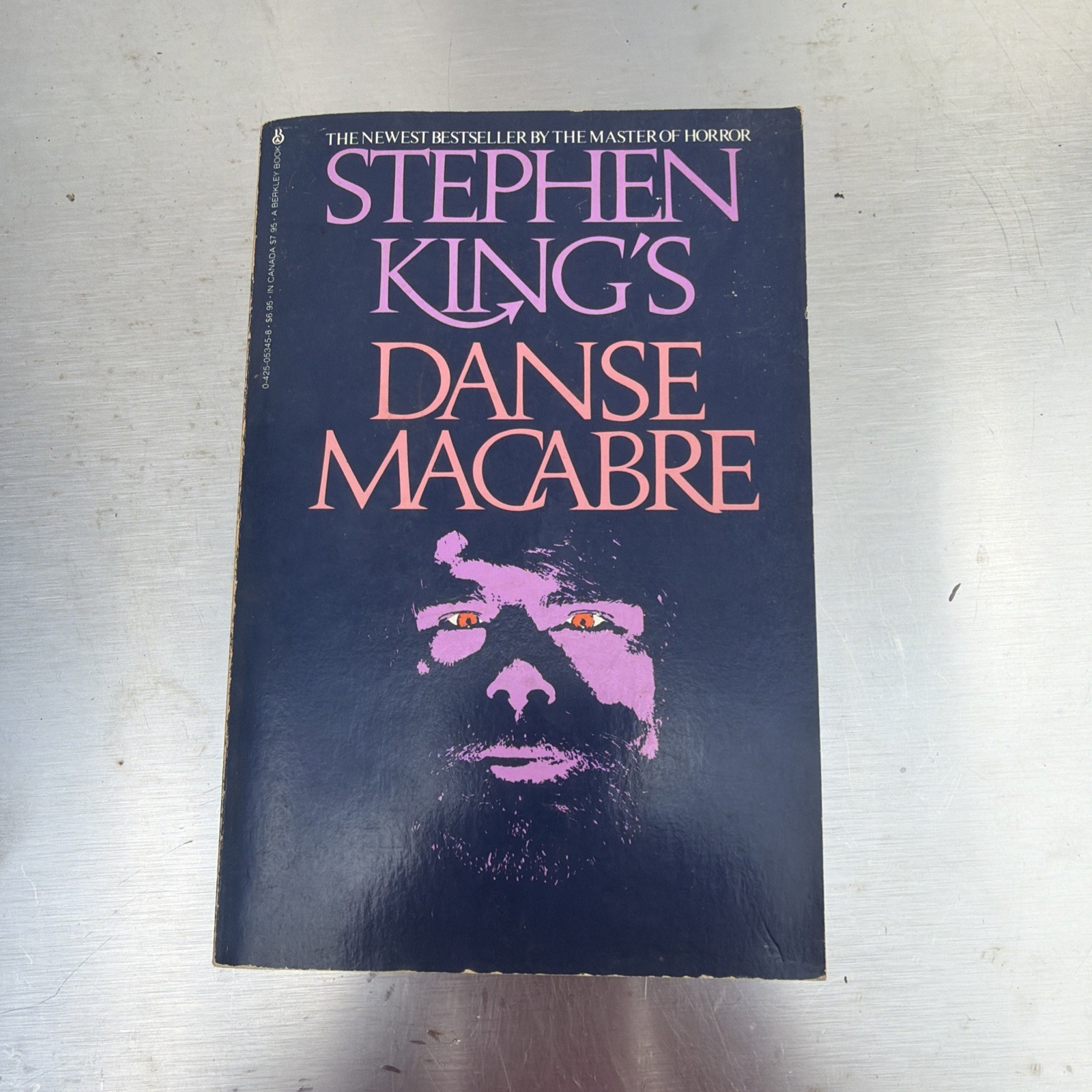 RARE BERKLEY 1982 Edition Of DANSE MACABRE by Stephen King