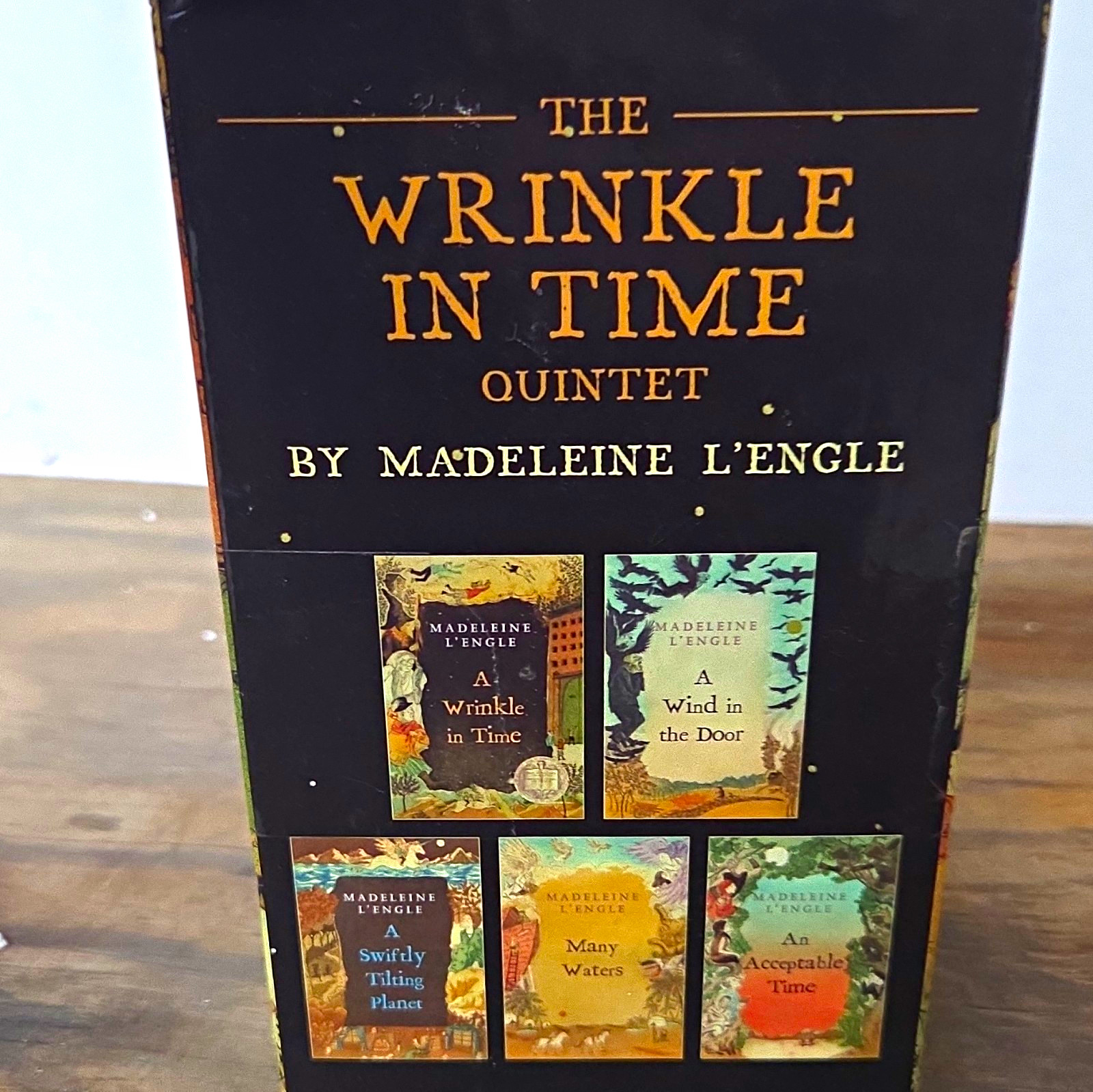 Square Fish Wrinkle in Time Quintet 5-Book Box Set by Madeleine L’Engle
