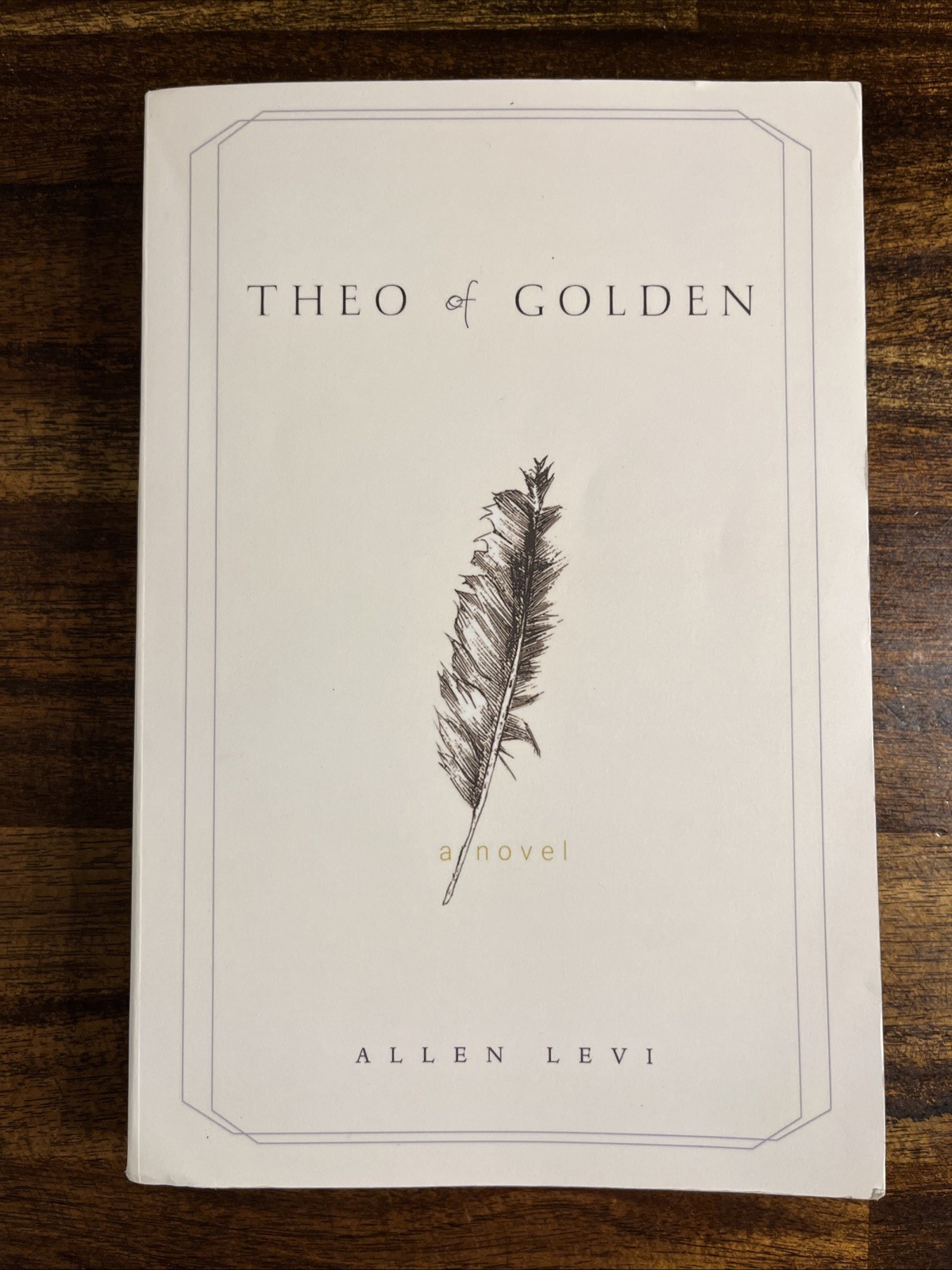 Theo of Golden Allen Levi RARE SELF PUBLISHED True 1st Edition STATED TPB