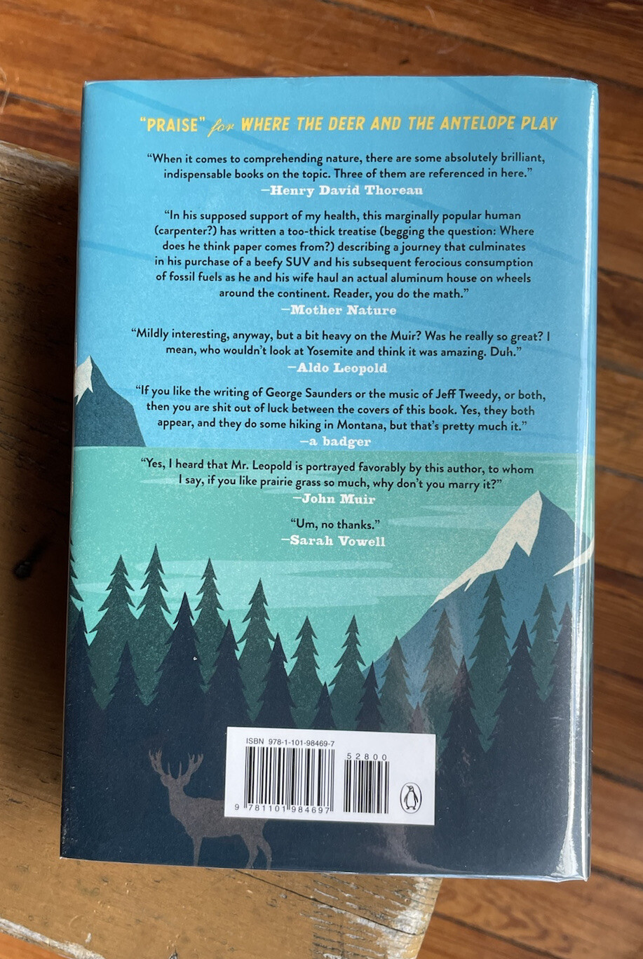 Where the Deer and the Antelope Play by Nick Offerman SIGNED 1st Ed Memoir