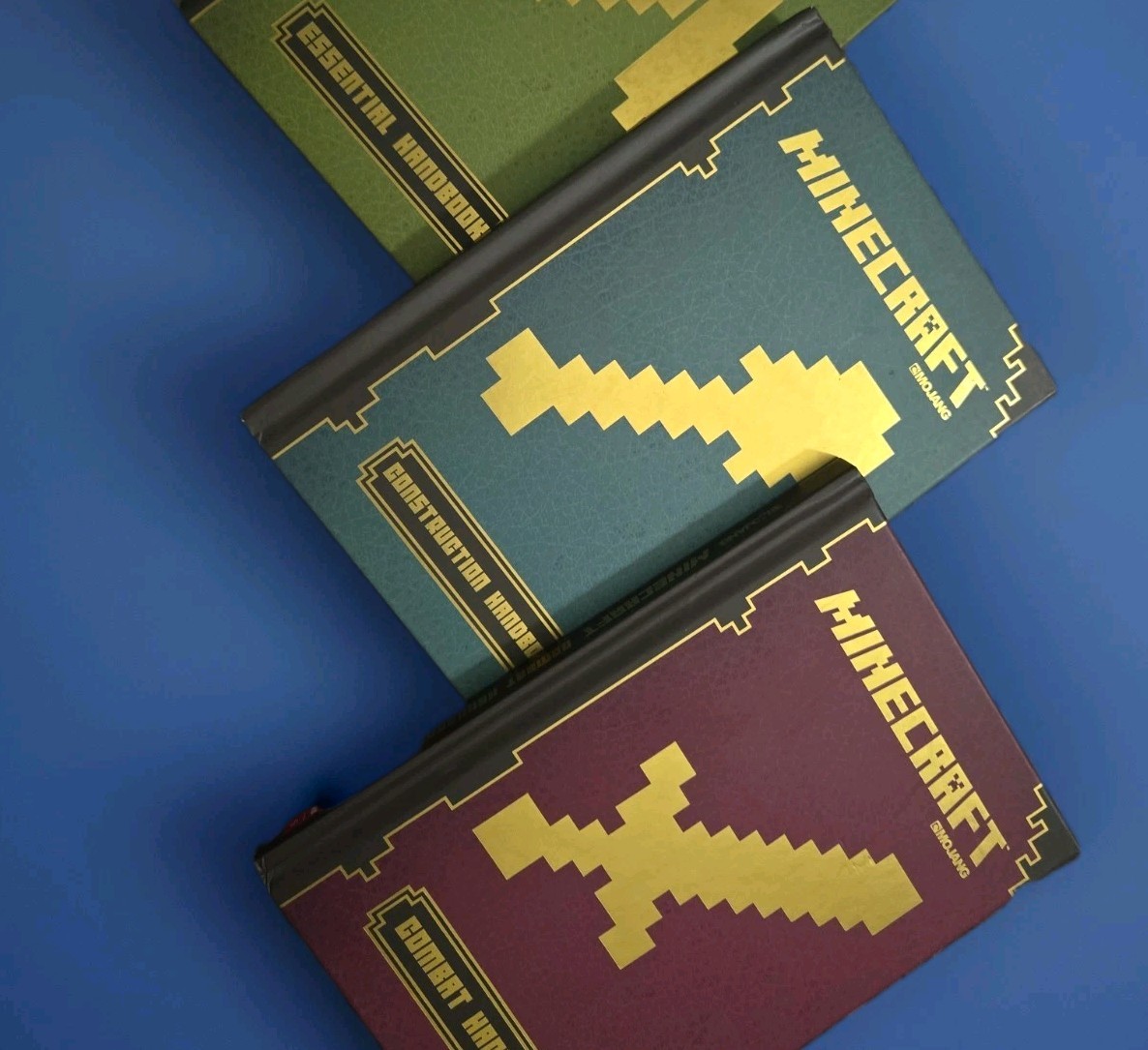 MINECRAFT BOOKS First Edition Hard Cover Never Opened And MINT