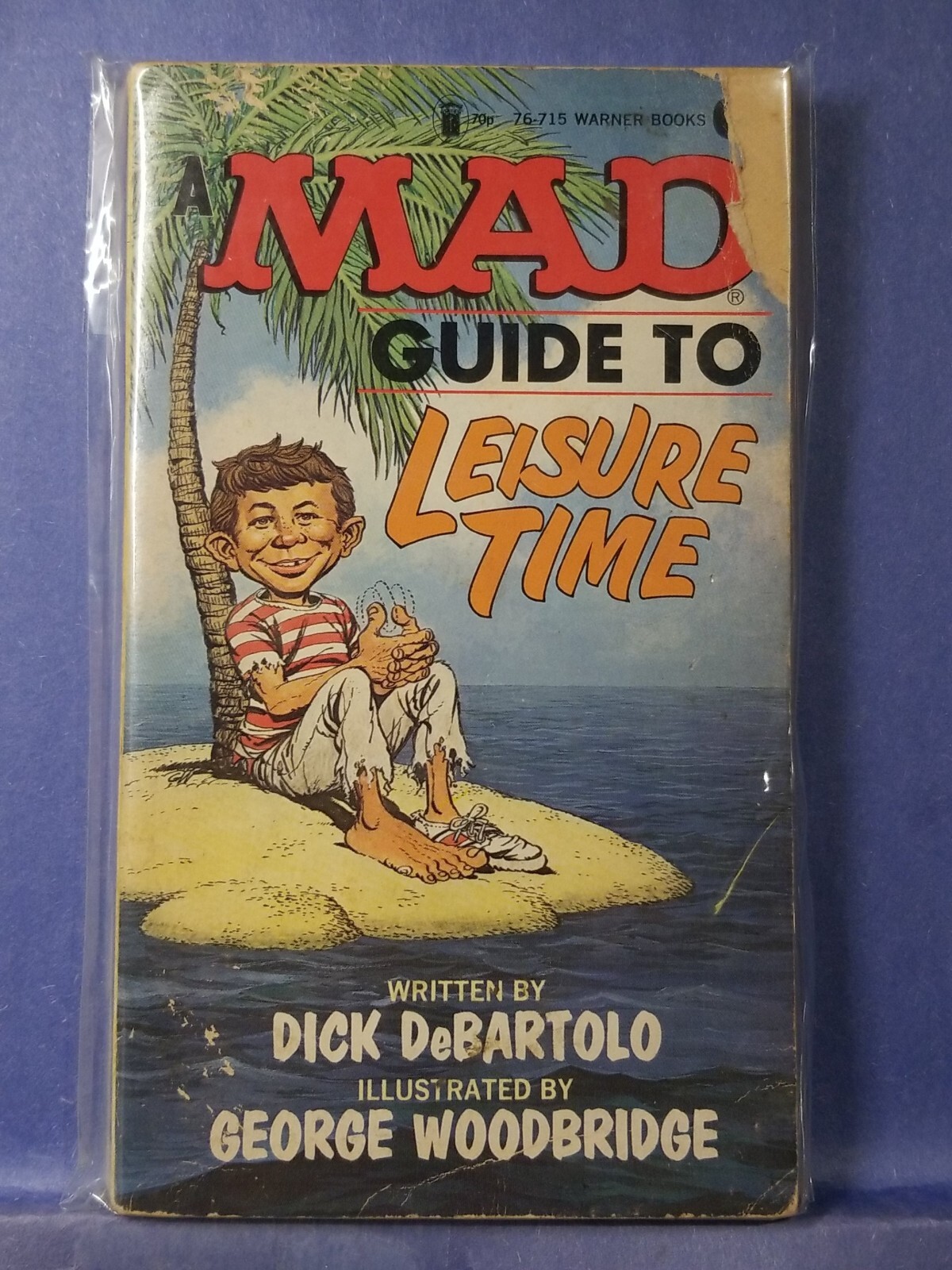 UNITED KINGDOM MAD Magazine Paperback Book: MAD GUIDE TO LEISURE TIME 1976 1ST G
