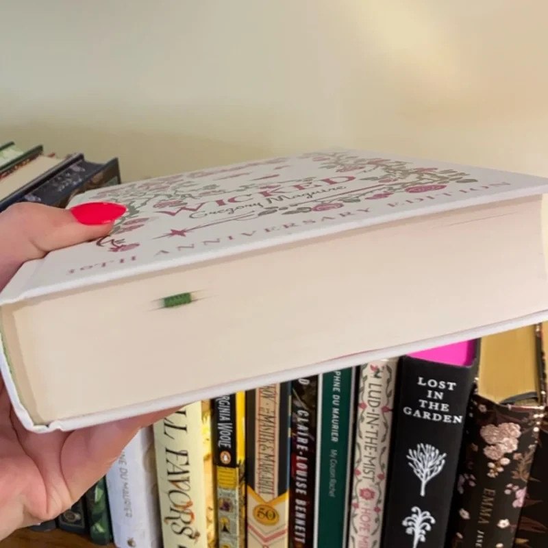 SIGNED | Wicked by Gregory Maguire | 30th Anniversary Edition UK (Glinda Cover)