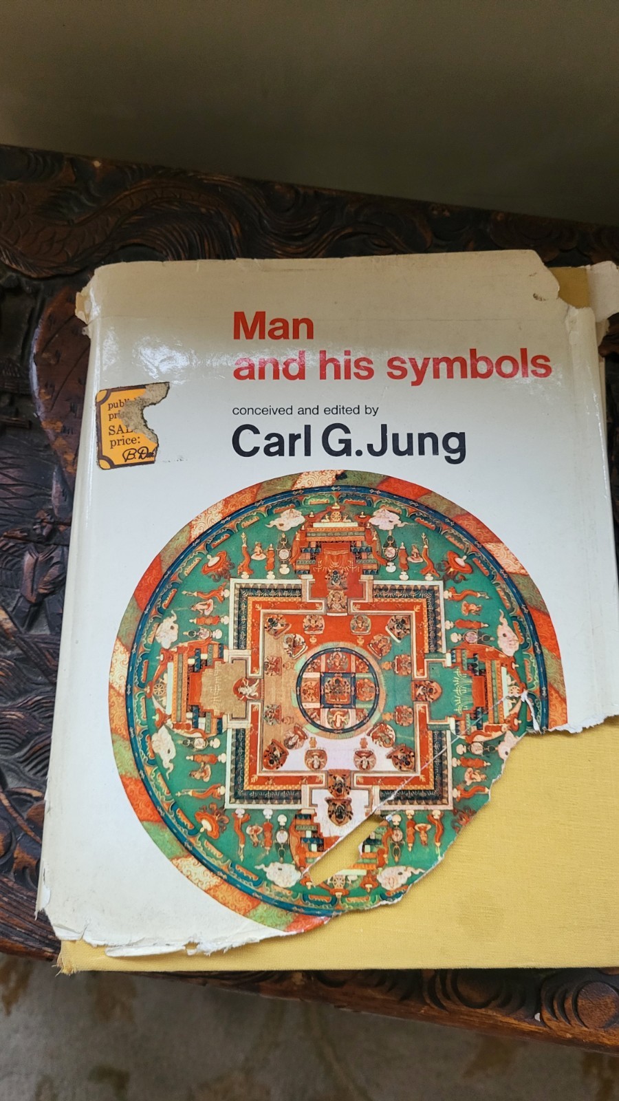 Vintage Man And His Symbols Hardcover. First Edition 1964