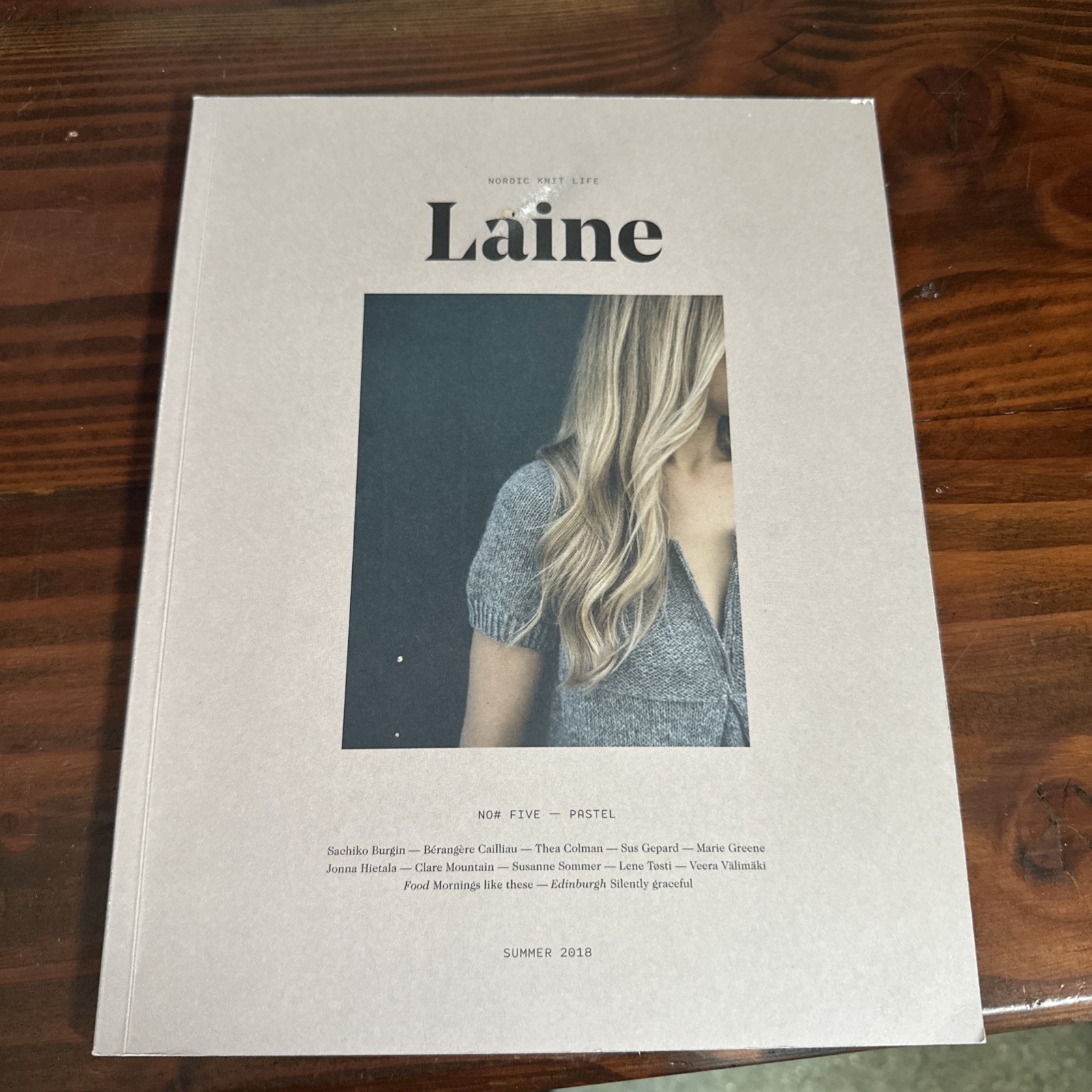 Laine Magazine Nordic Knit Life Issue 5 Summer 2018 Out of Print