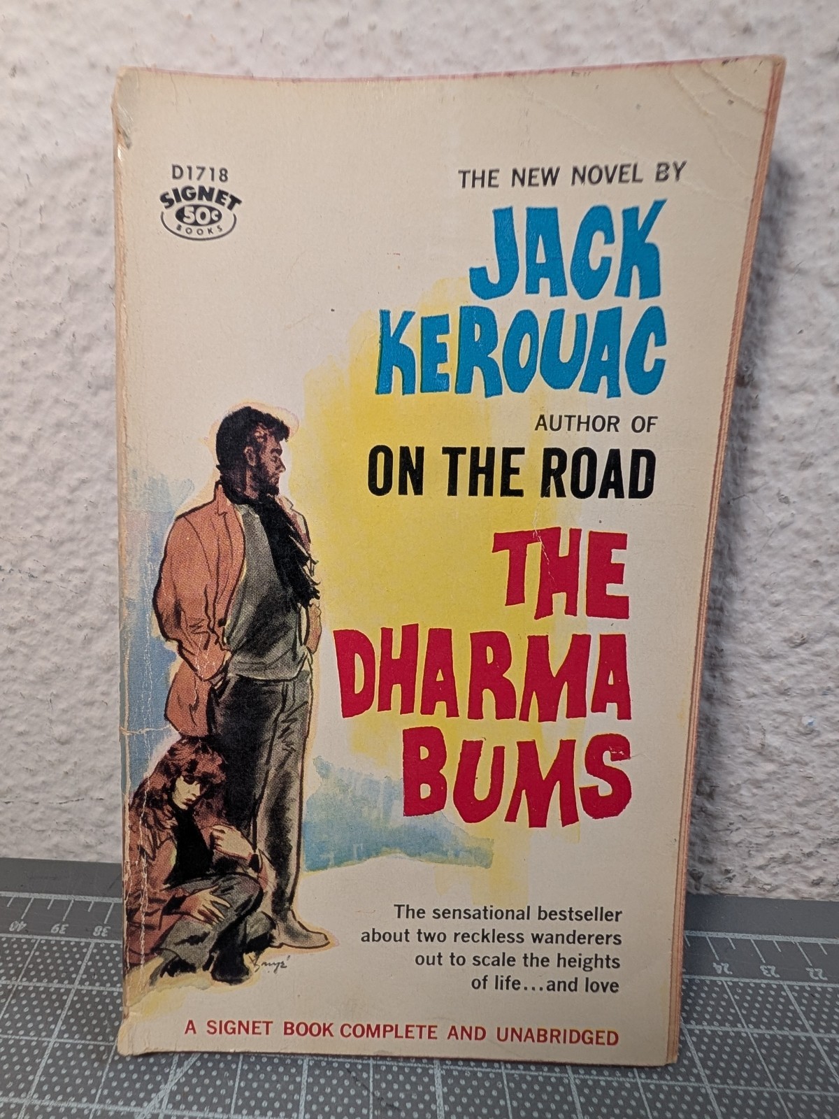 JACK KEROUAC “The Dharma Bums” 1959 Signet First Printing Paperback