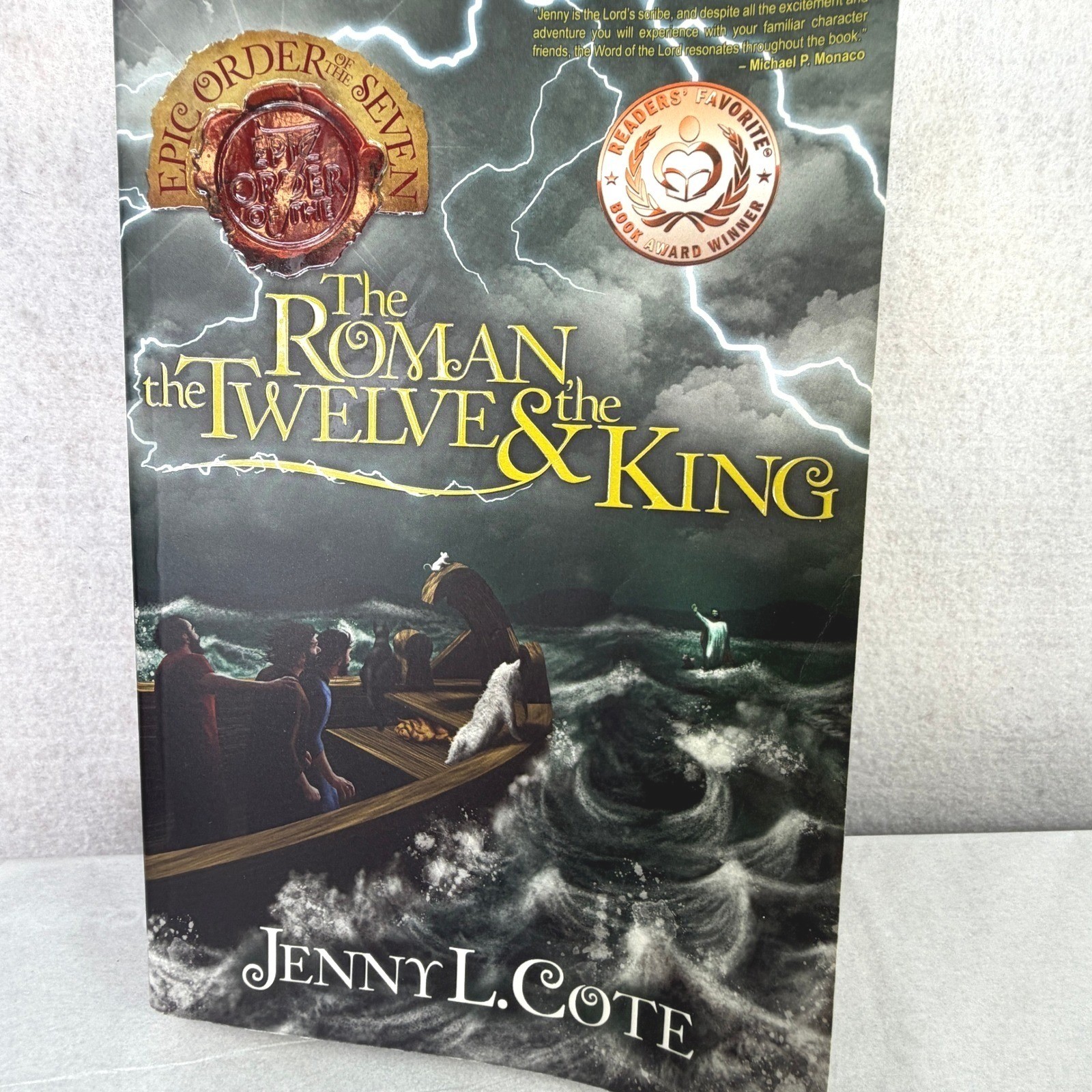 Jenny L. Cote Epic Order of the Seven Book Set of 4 Fantasy Adventure Series