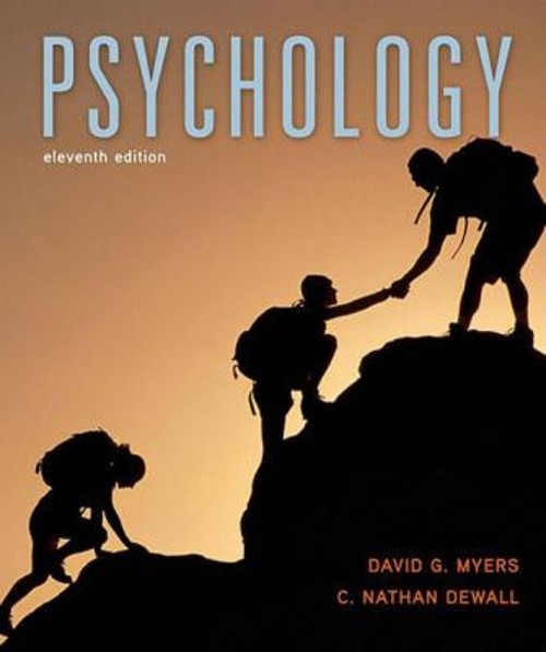 Psychology Hardcover David G., DeWall, C. Nathan Myers
