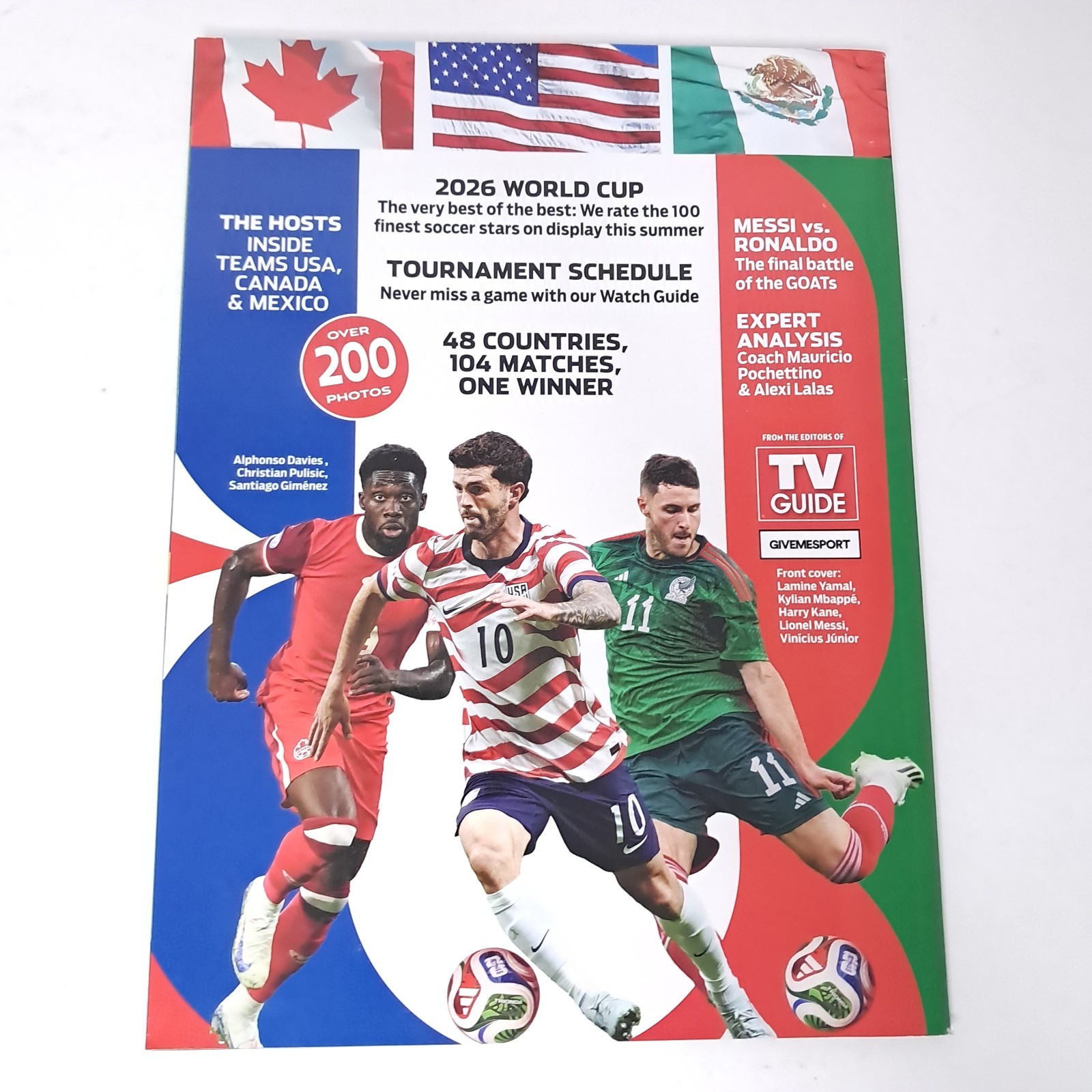 TV Guide presents World Cup 2026: Top 100 Players Magazine