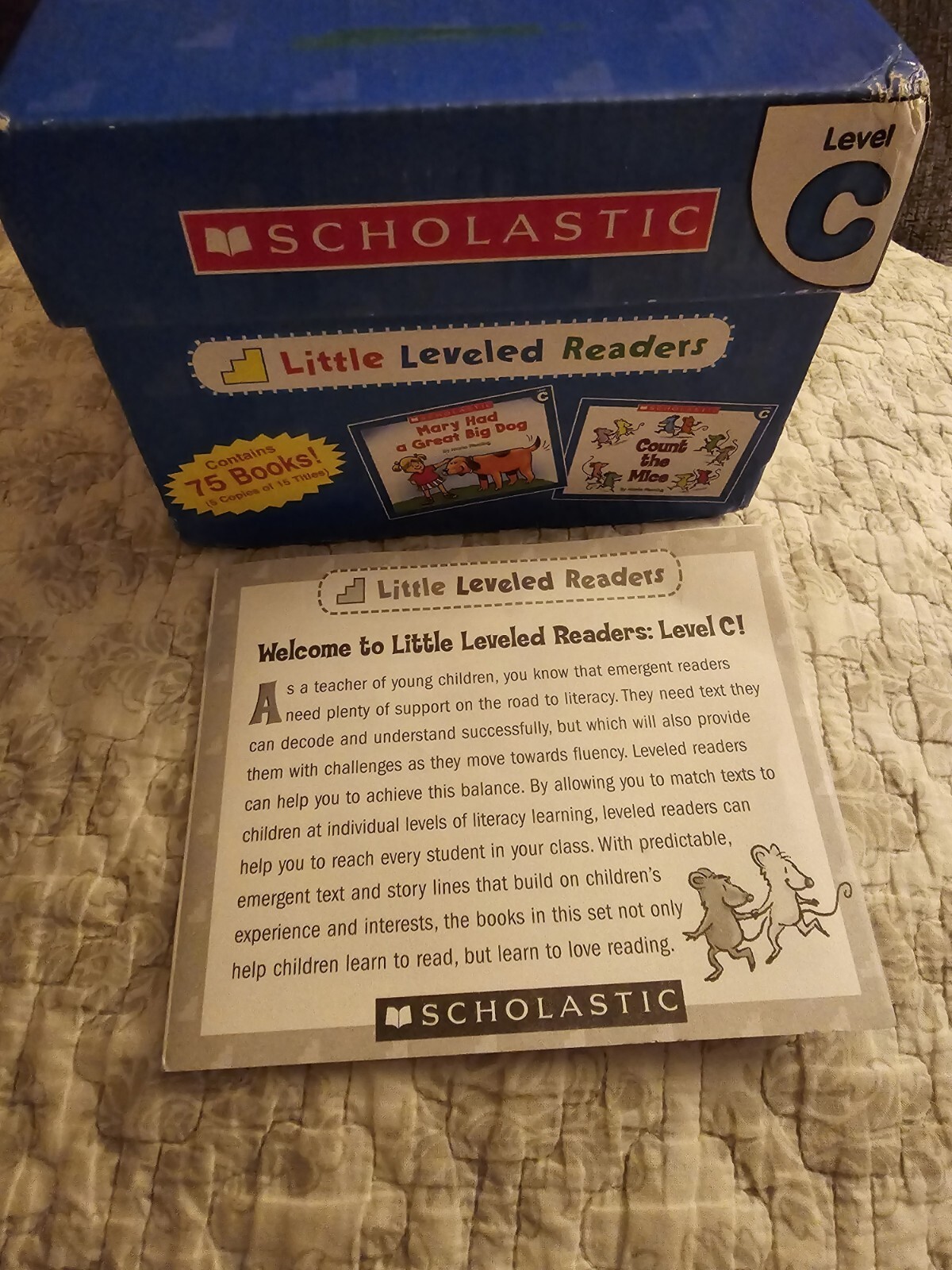 Little Leveled Readers: Level C Box Set: 76 Books Scholastic Learn To Read