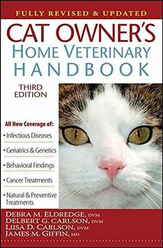 Cat Owner’s Home Veterinary – Hardcover, by Eldredge Debra M.; – Very Good z