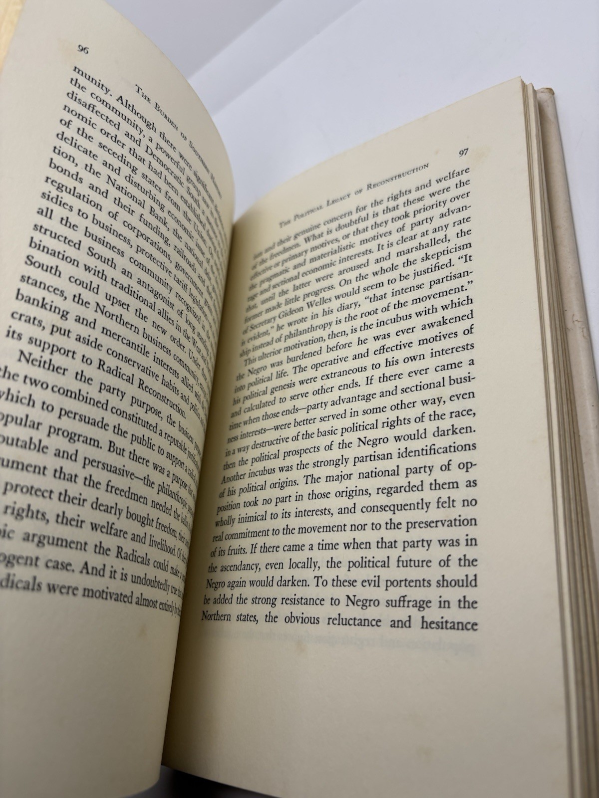 The Burden Of Southern History • Enlarged Edition | C Vann Woodward | 1968 HCDJ