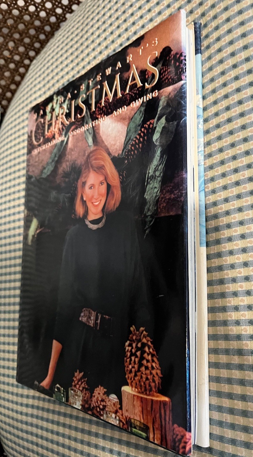Vintage Martha Stewart’s Christmas Clarkson Potter HC Cookbook 1989 1st Edition