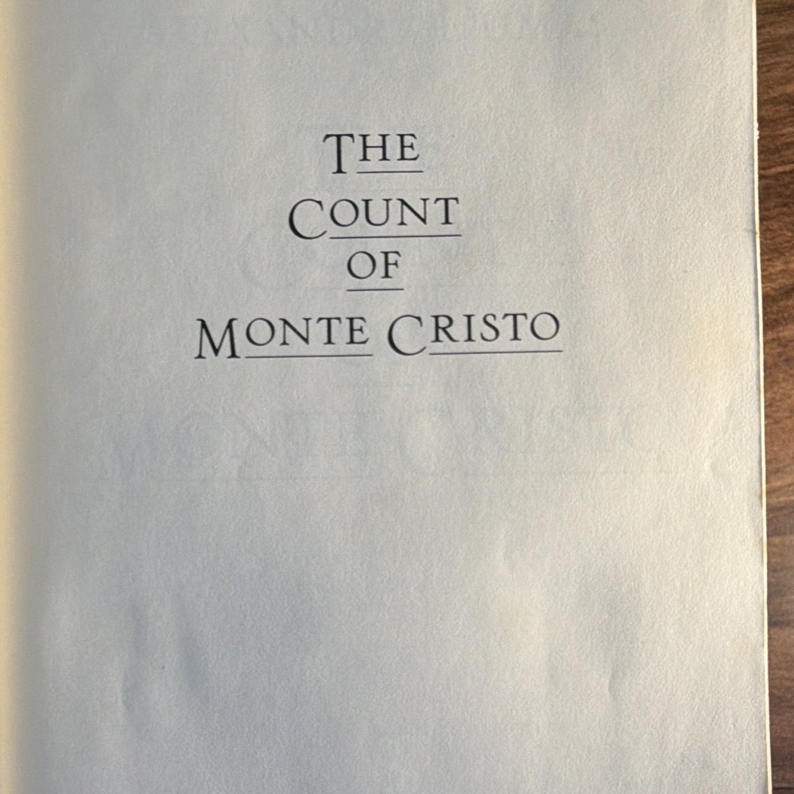 The Count of Monte Cristo (Modern Library) HC 1996 DJ Ex-Lib Alexandre Dumas
