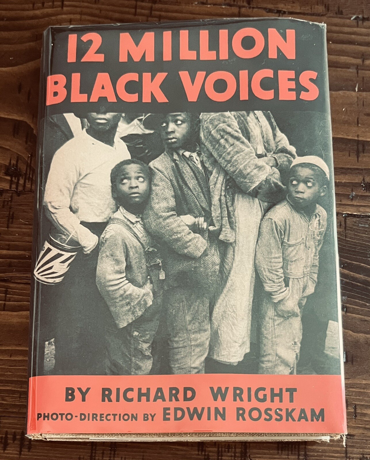 12 Million Black Voices Richard Wright FACSIMILE DUST JACKET 1941 First Edition