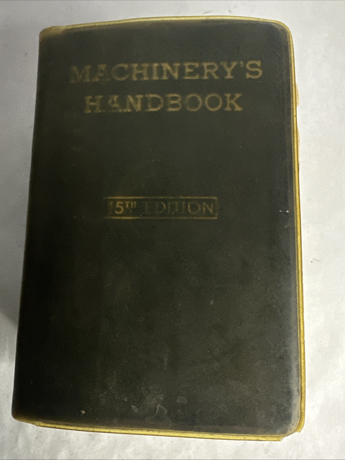 Machinery’s Handbook 15th Edition 1956 Industrial Press Thumb Index