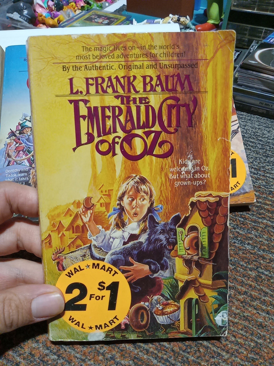 5x Wizard of Oz Series Paperback Books, L. Frank Baum Emerald City Tik-tok Ozma