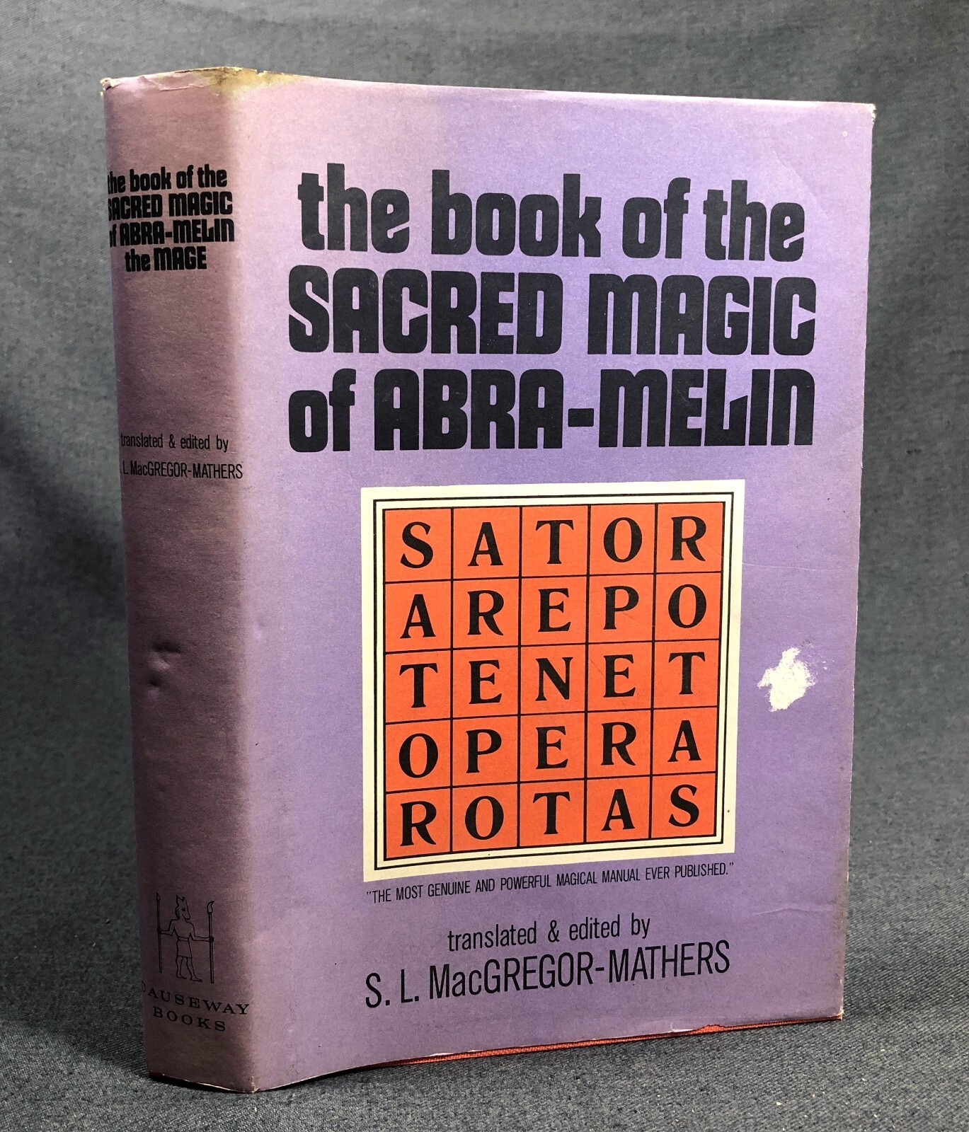 The Book of the Sacred Magic of Abra Melin 1974 S L Macgregor Mathers HC