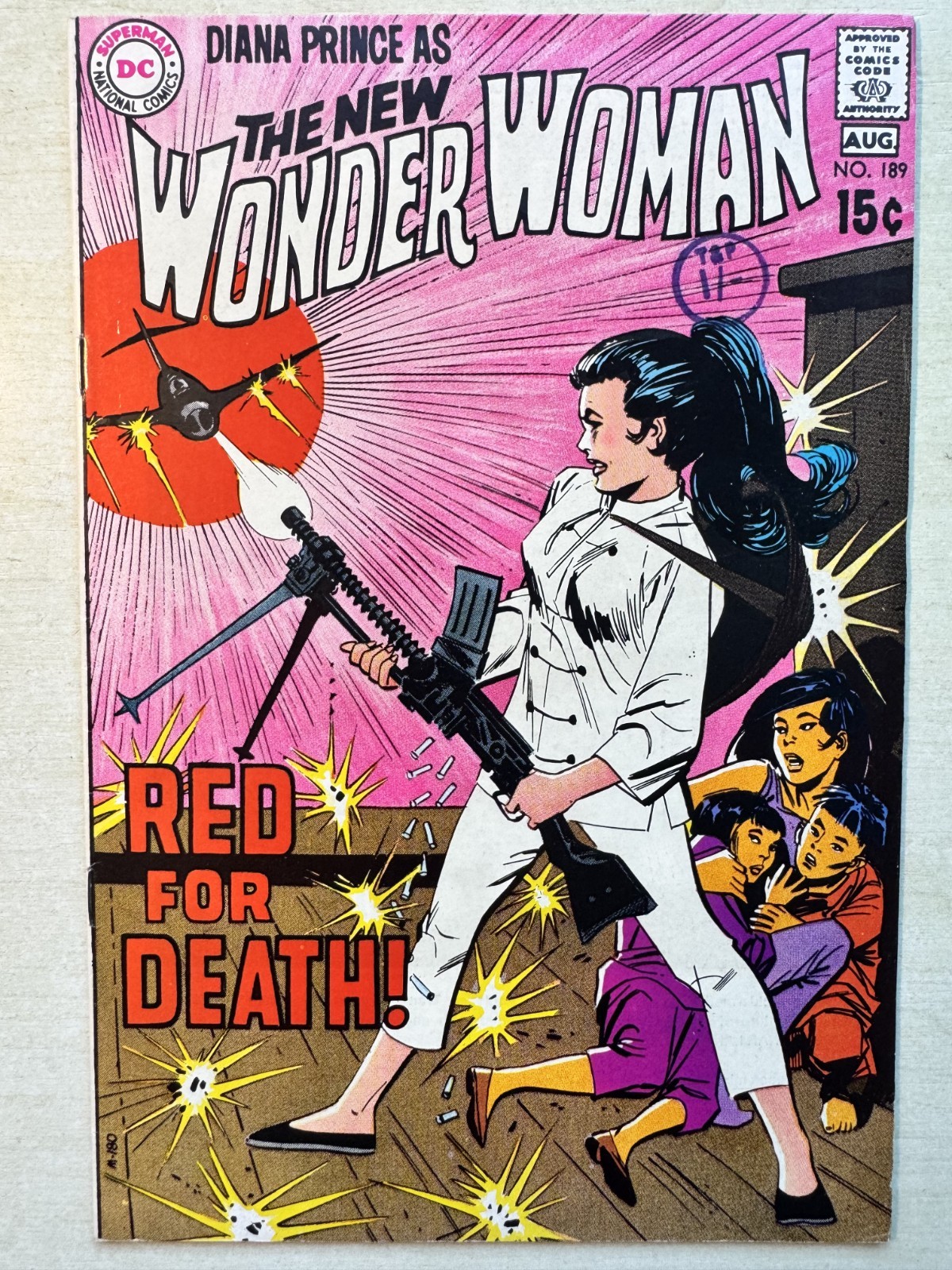 Wonder Woman #189 VF (8.0) DC Comics 1970 Bronze Age Comics Mike Sekowsky