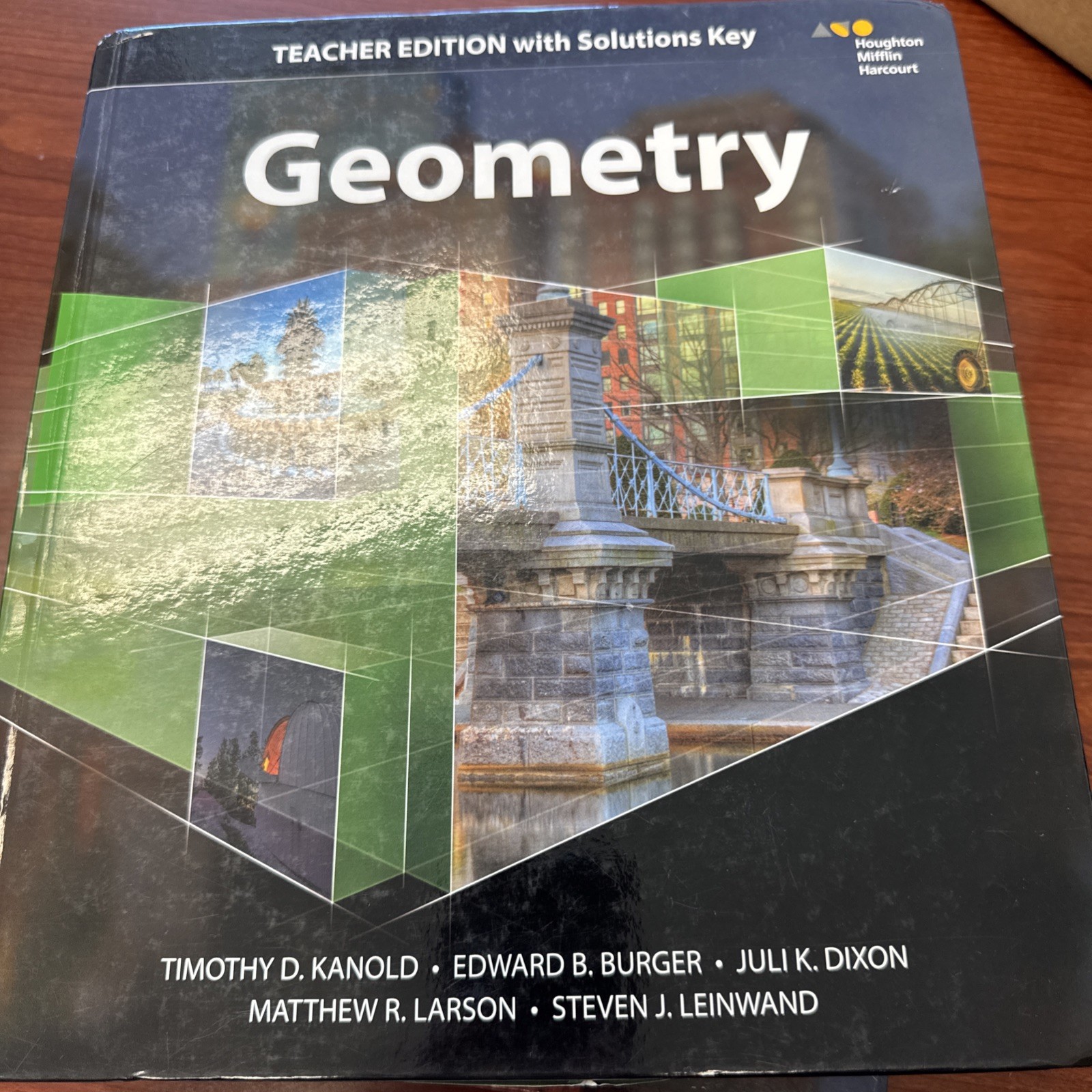 HMH GEOMETRY: TEACHER EDITION WITH SOLUTIONS 2015 By Houghton Mifflin Harcourt