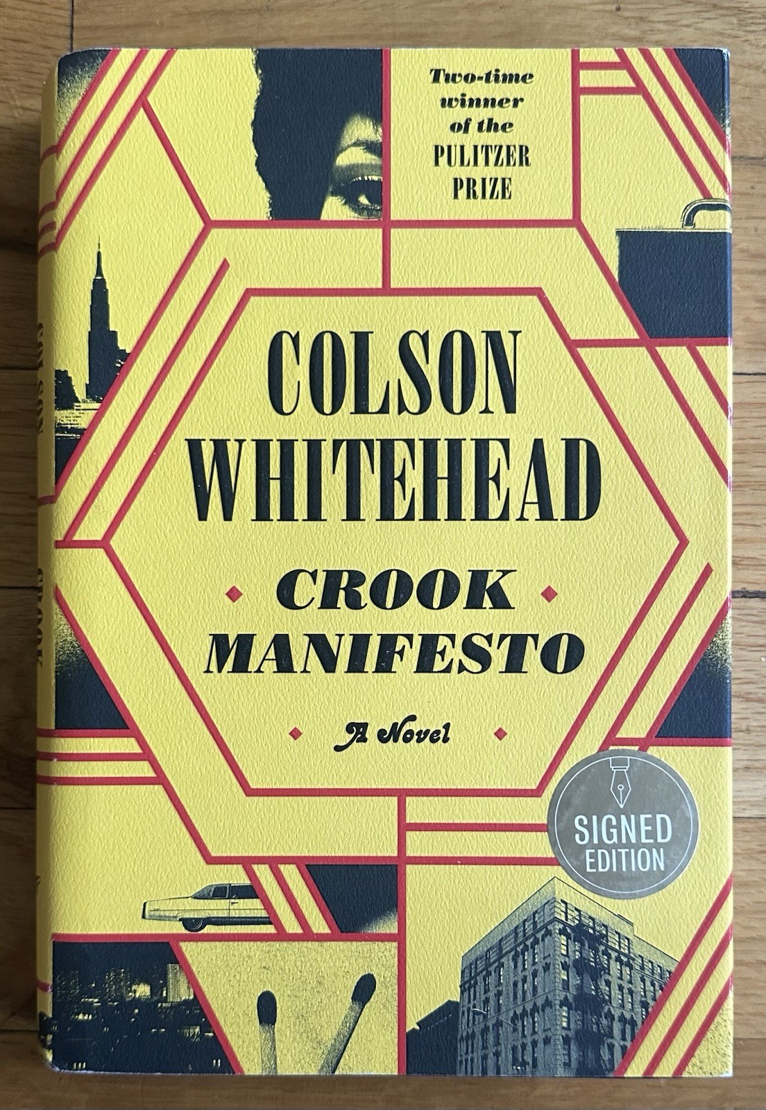 SIGNED Colson Whitehead Crook Manifesto (2023, HC) SIGNED 1st Printing NEW!