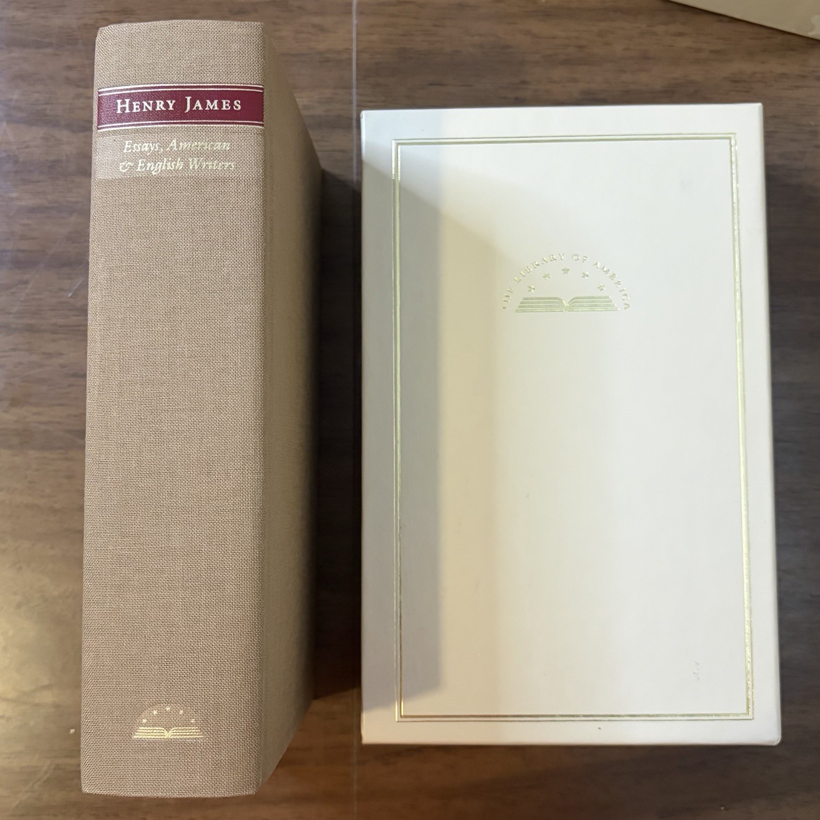 Library of America Henry James Set of 4 First Printing Hardcover Slipcase Books