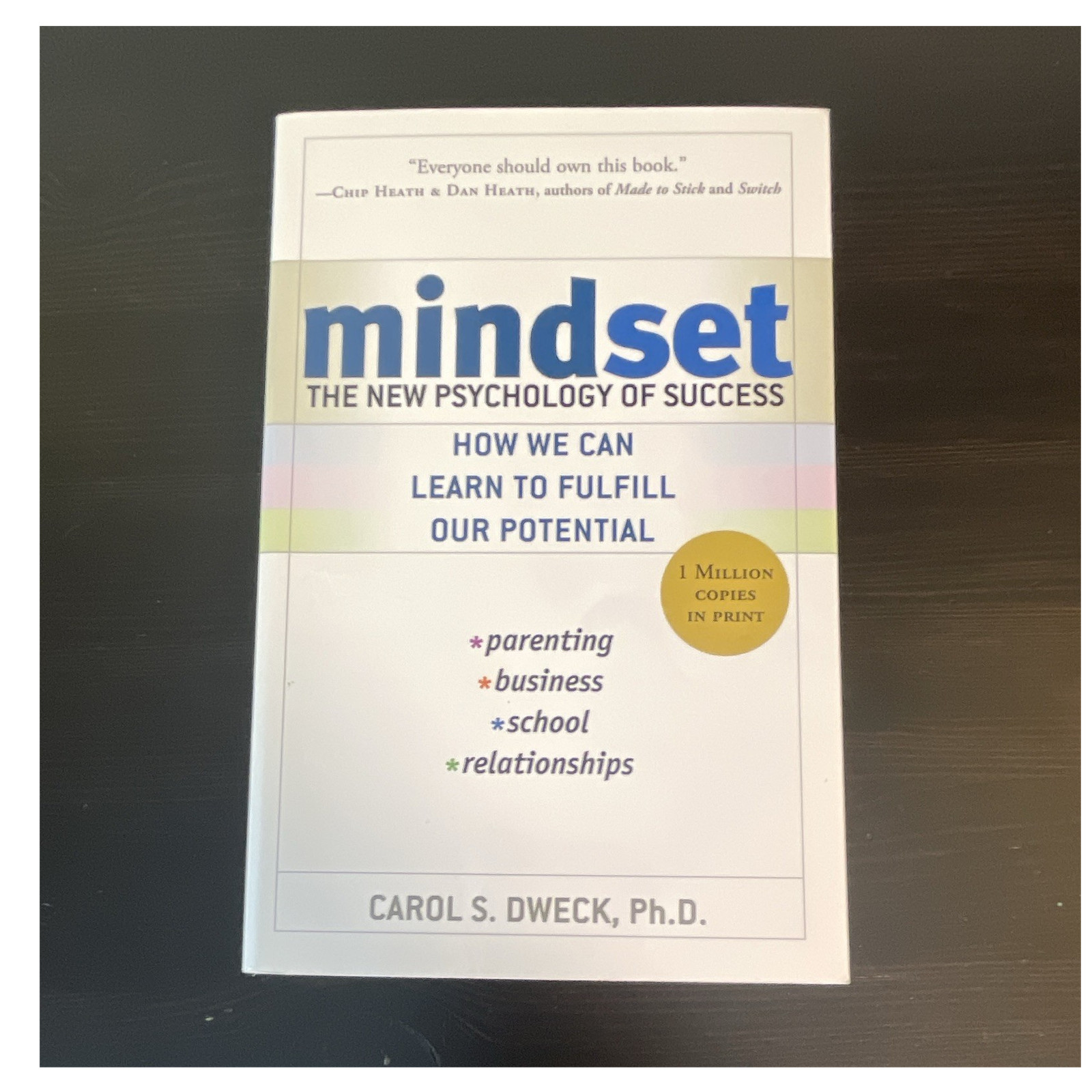 Carol S. Dweck Mindset: The New Psychology of Success Trade Paperback