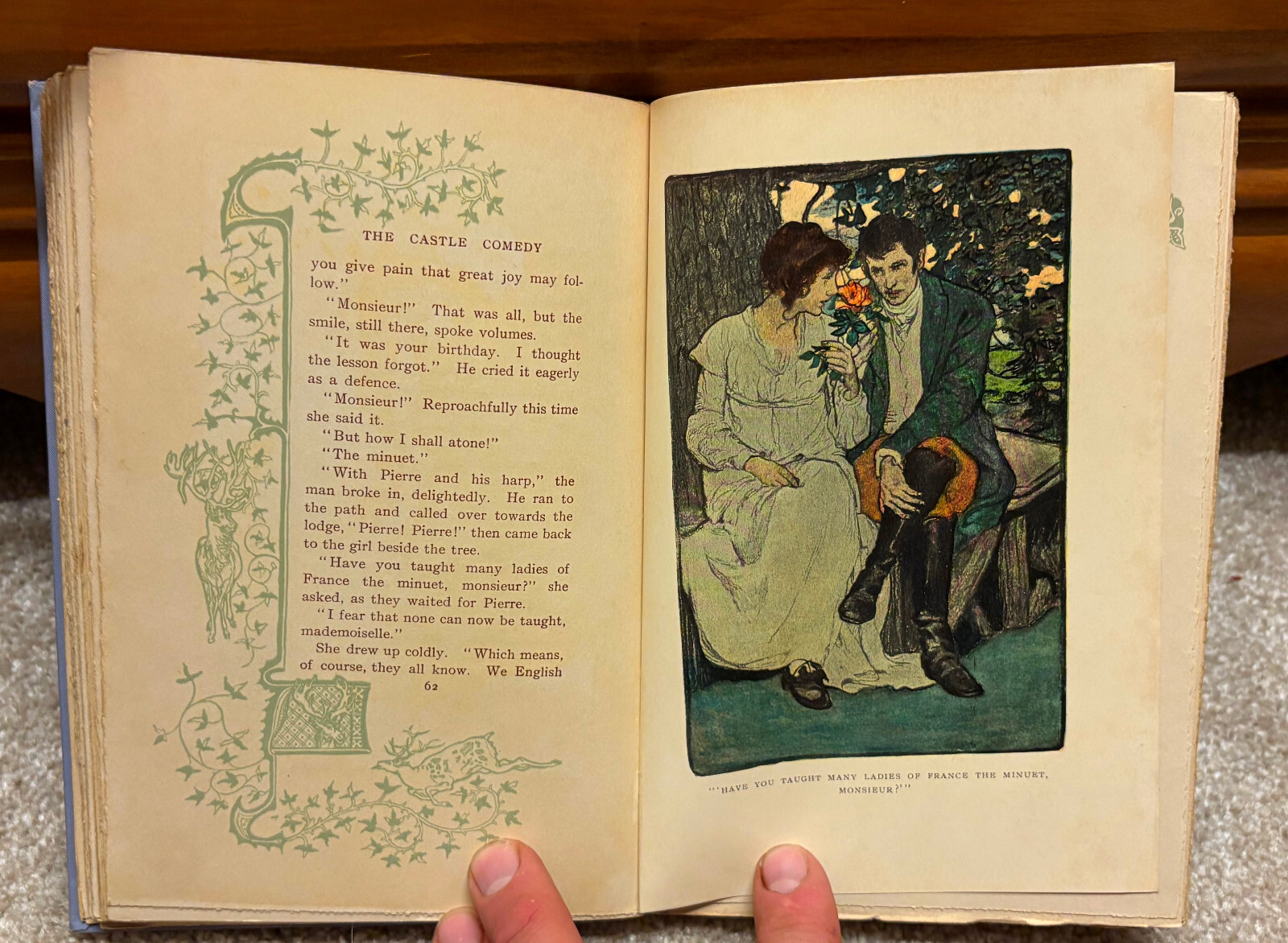 The Castle Comedy 1904 by Thompson Buchanan Hardcover Book Classics Harper