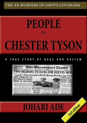 People Vs Chester Tyson by Ade, Johari, Like New Used, Free shipping in the US