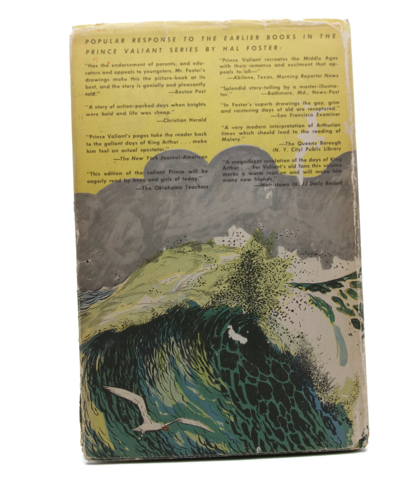 Vintage 1950s Hal Foster Prince Valiant Perilous Voyage Hardcover Book HCDJ
