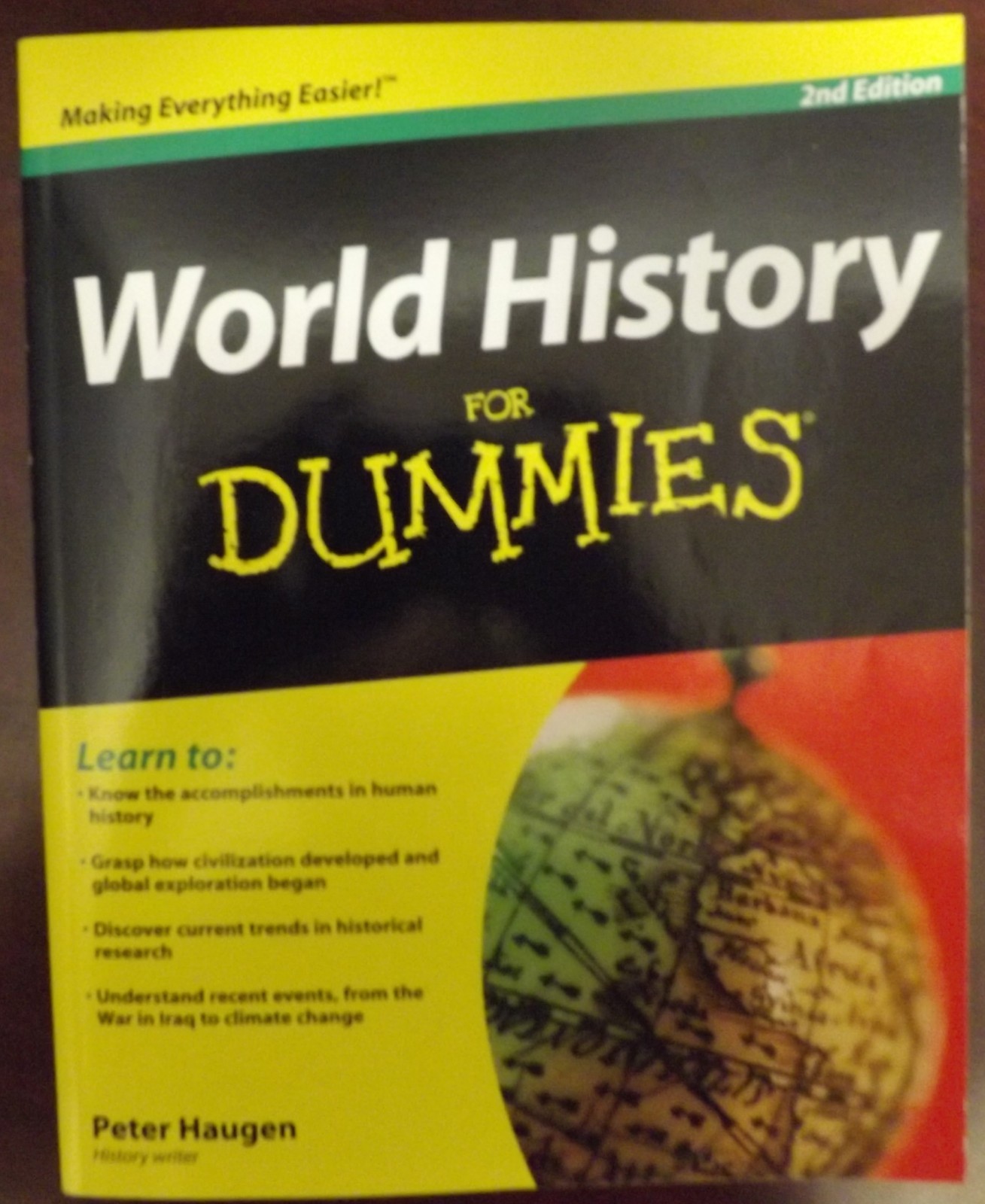 World History for Dummies® by Peter Haugen and Haugen (2009, Paperback)