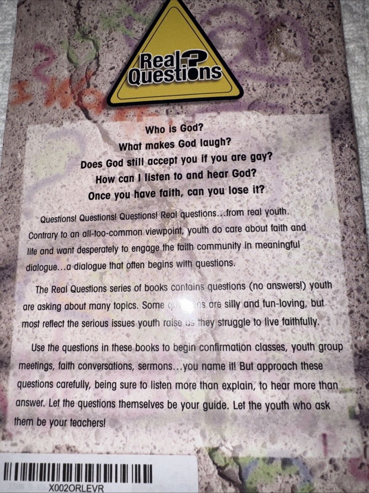 Real Questions About God Paperback 16 Pages
