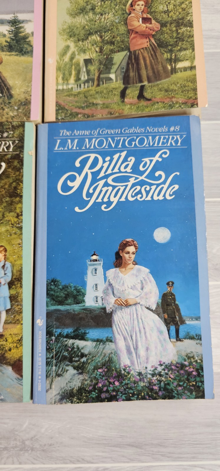 Vintage Anne of Green Gables Complete PB Set 1-8 1992 L.M. Montgomery Bantam