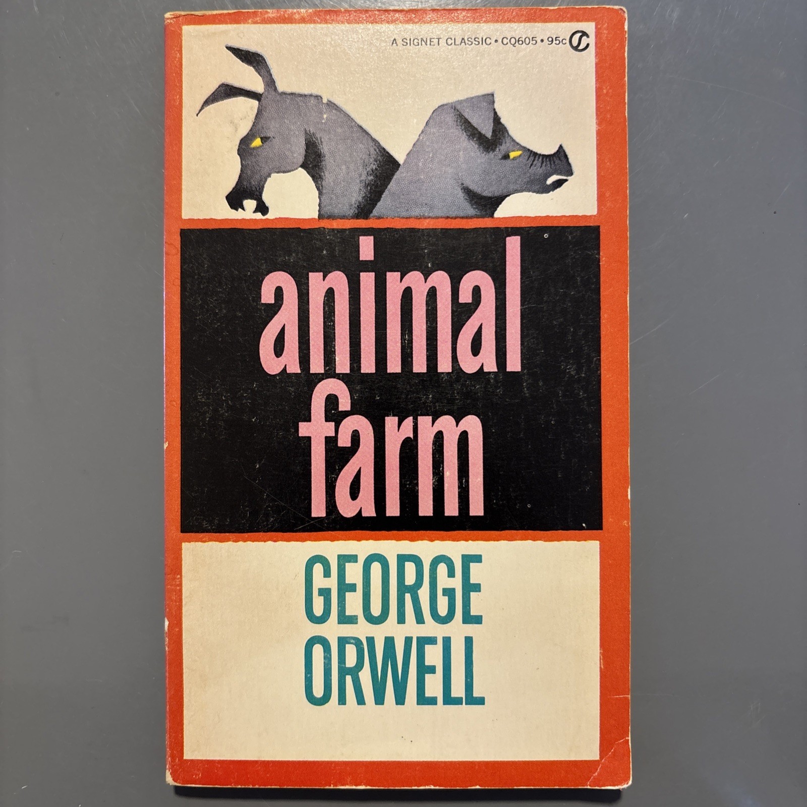 Animal Farm by George Orwell – A Signet Classic Paperback Vintage Classic