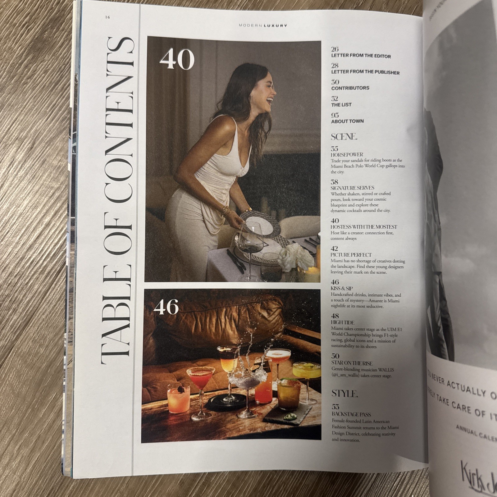 Ocean Drive Modern Luxury Miami Magazine Chanel Iman November 2025 Brand New!