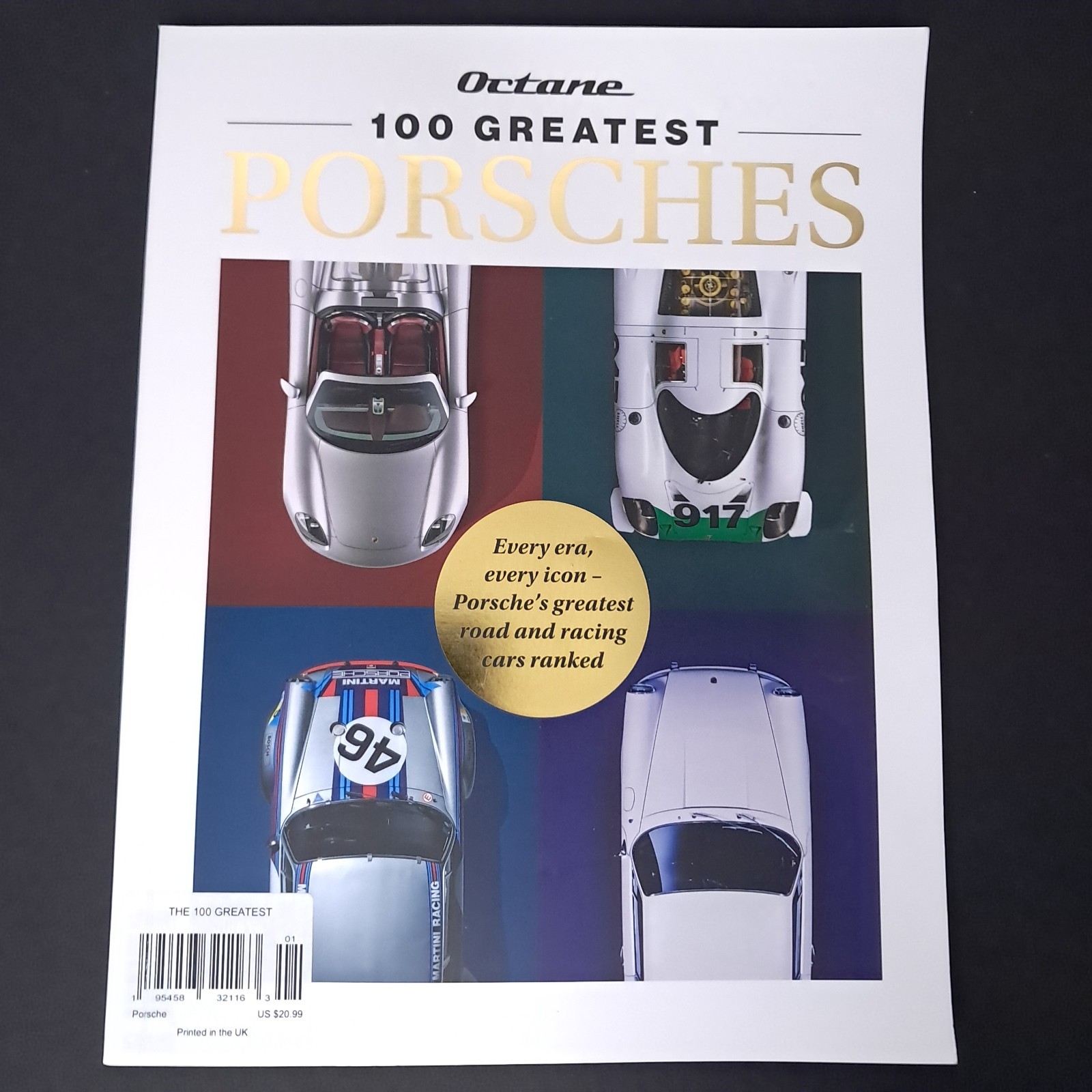 100 Greatest Porsches 194 pages Magazine presented By Octane New