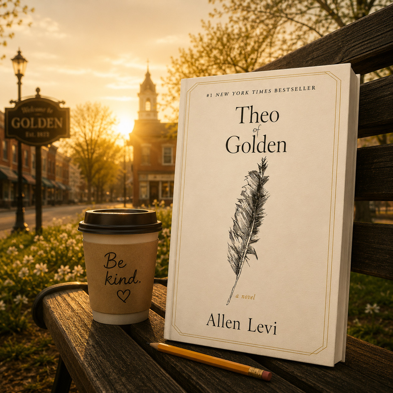 Theo of Golden Allen Levi Atria Edition October 2025 Novel USA Seller Stock