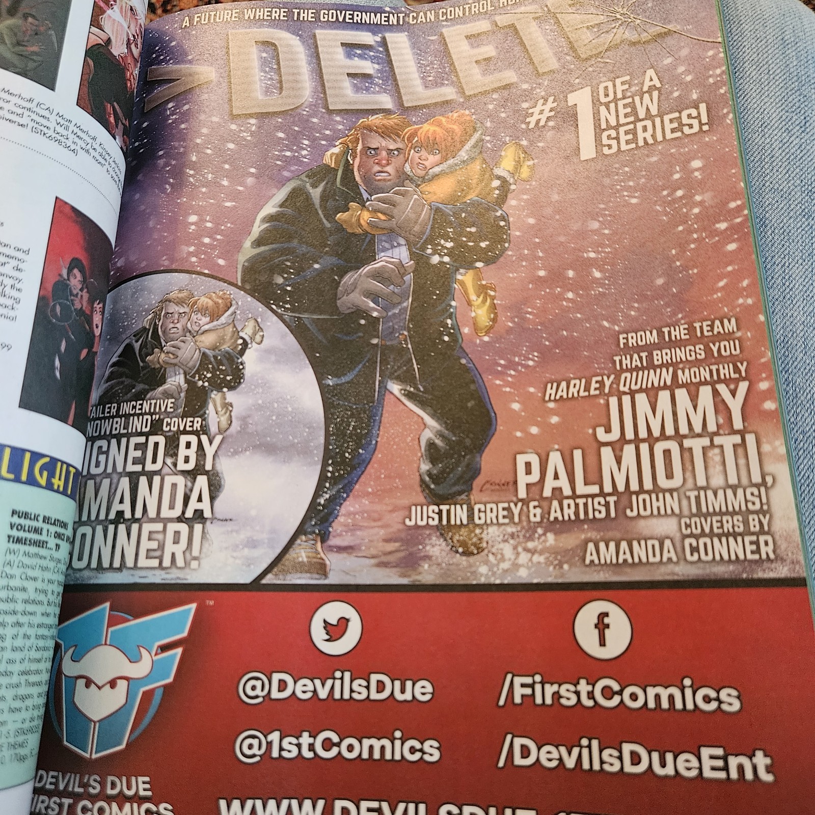 PREVIEWS THE COMIC SHOP CATALOG MAGAZINE 328 JAN 2016 MARVEL DC 600 PAGES -WB15