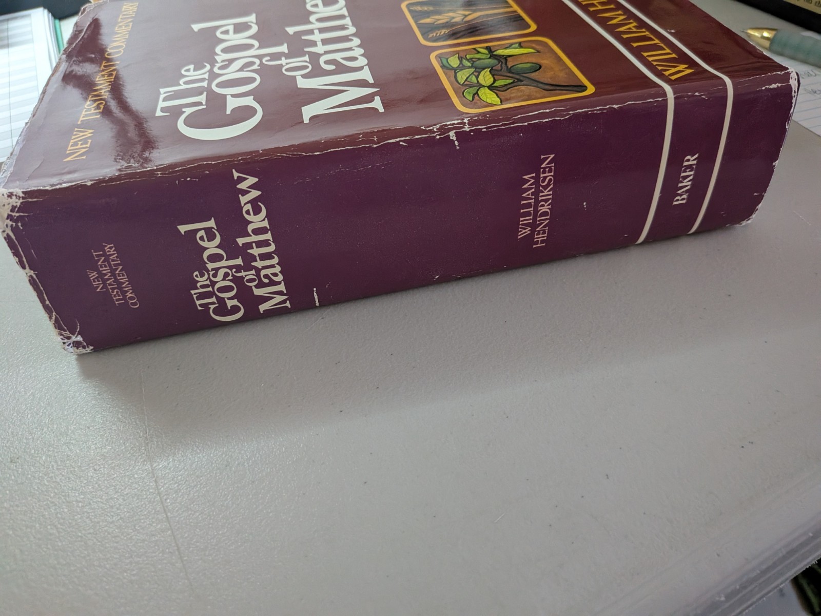 Gospel of Matthew Hendriksen (New Testament Commentary) Hardcover, DJ, Very Good