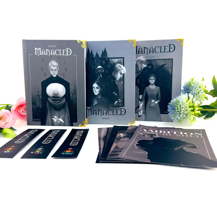 Manacled Book – Deluxe 3-Volume Edition with Illustrations – Complete Series. Ex
