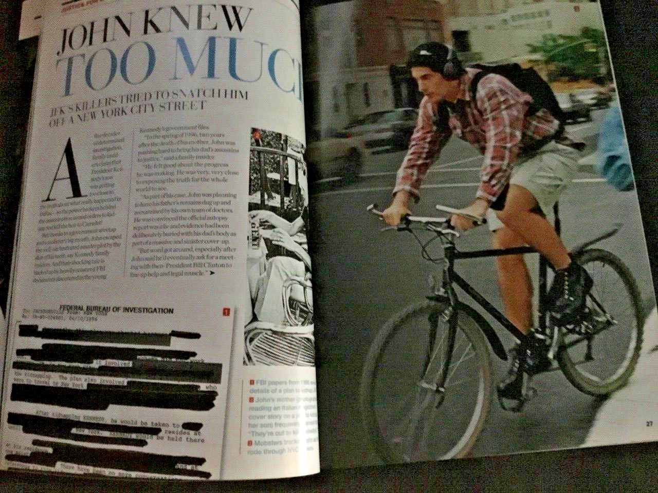 JOHN KENNEDY JR 20-YEAR MEMORIAL SPECIAL EDITION – NEW
