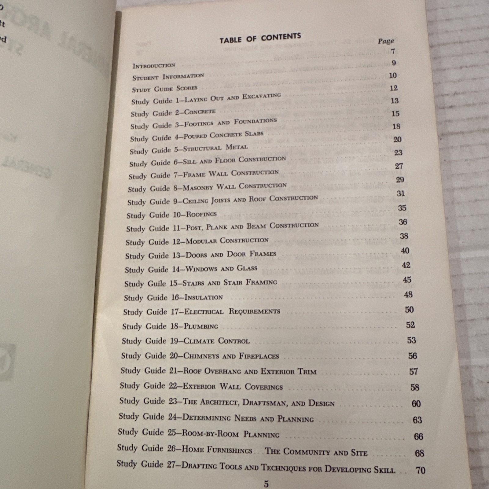 General Architectural Drawing Student Guide William E. Wyatt