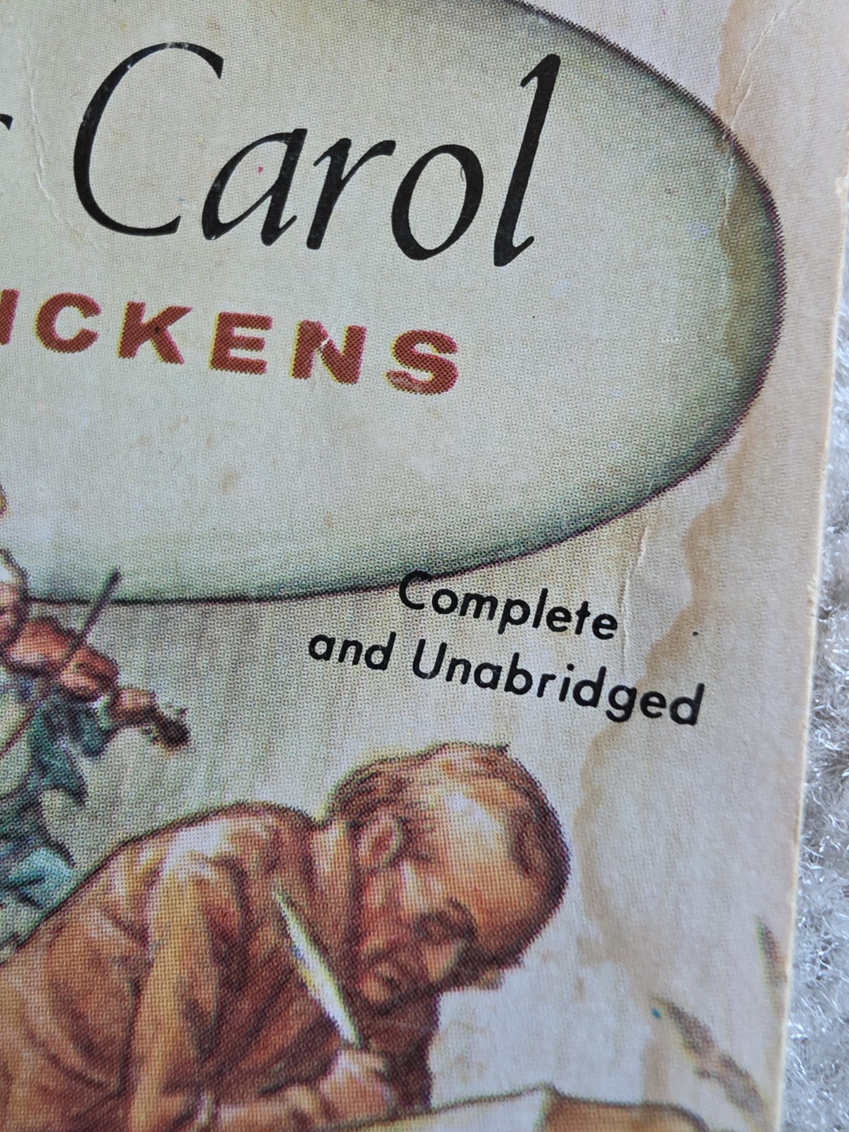Vintage A Christmas Carol Charles Dickens October 1970 Airmont Published