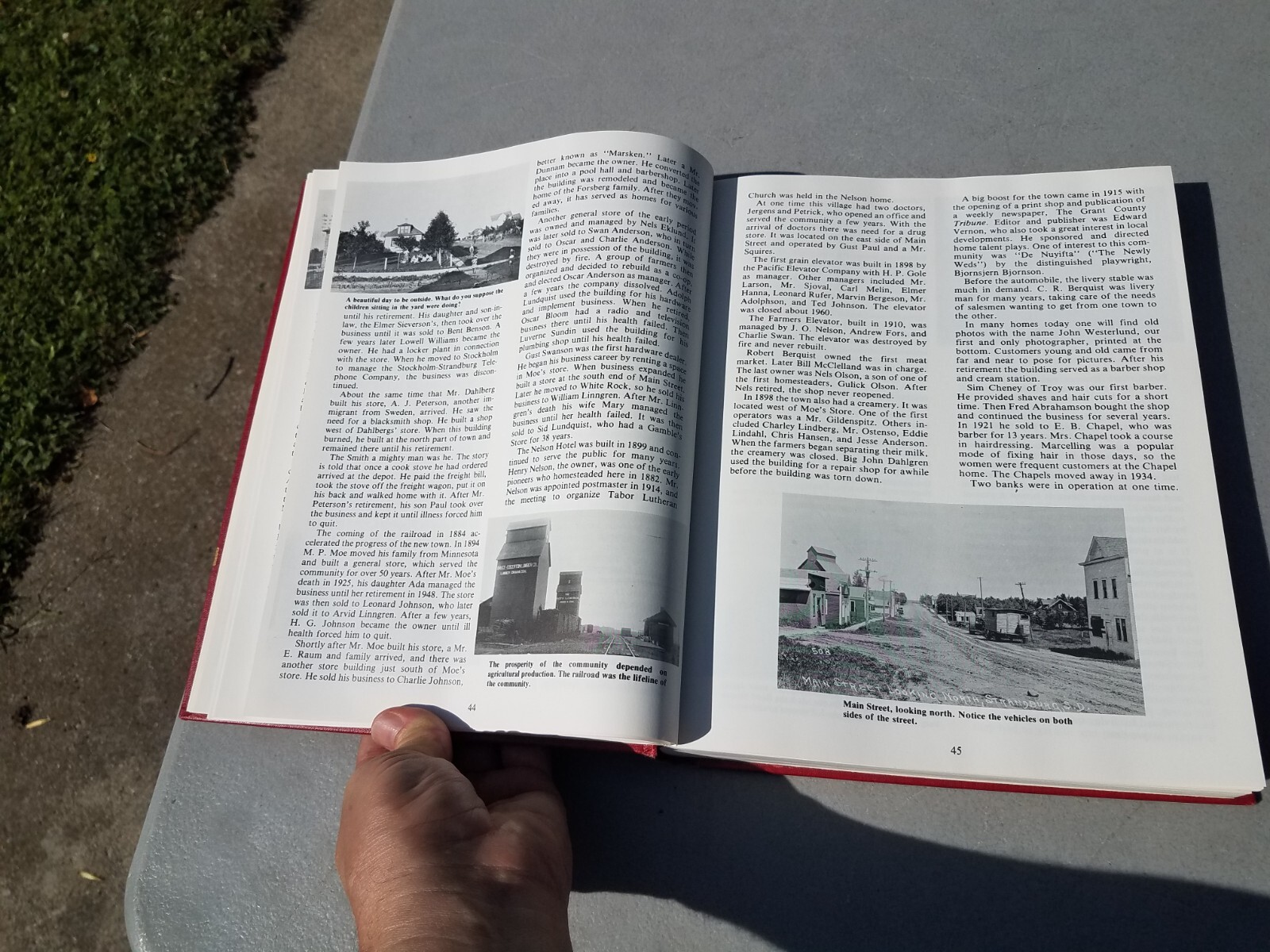 Grant County South Dakota 1878 – 1978 Hardcover History Book 528 Pages