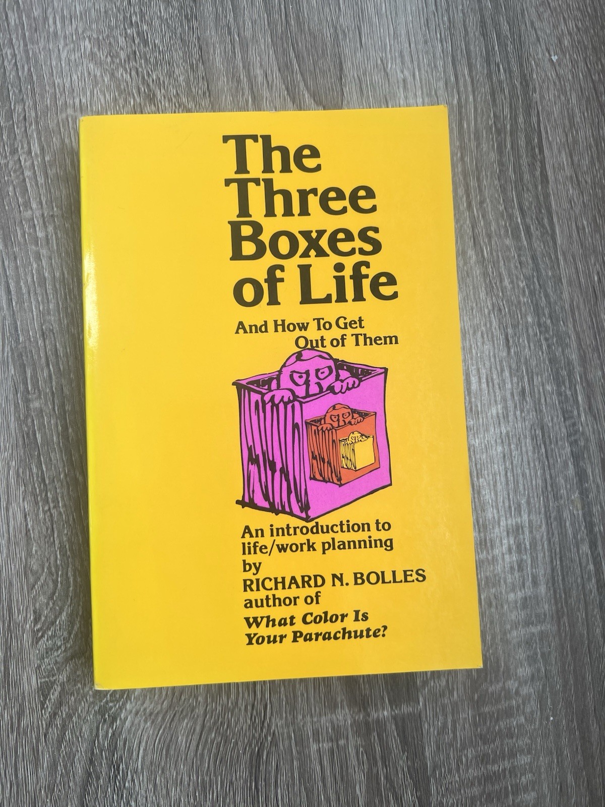 The Three Boxes of Life and How to Get Out of Them – Richard N. Bolles Paperback